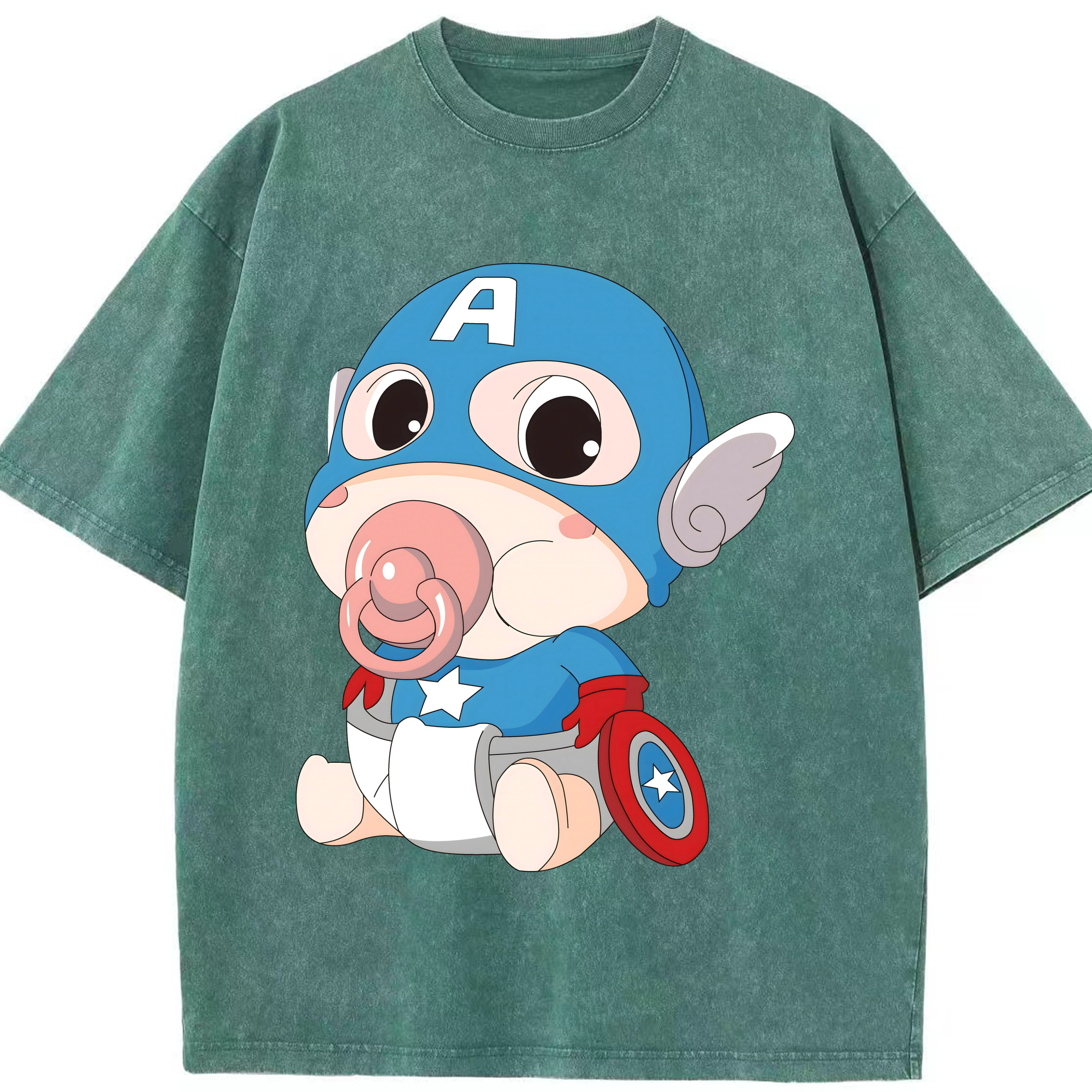 （画像用） アベンジャーズ The Avengers 綿100% ヴィンテージ風 半袖Tシャツ（フロントプリント）